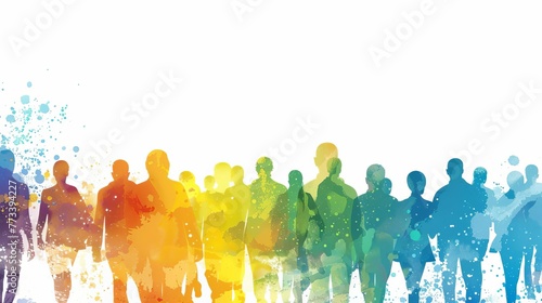 Diversity, Inclusion, and Equity in Corporate and Business Environment, Concept Illustration
