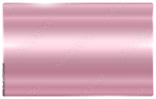 Metallic pink gradient. A pattern of shiny metallic gradient. A plate with a foil texture. Vector illustration.