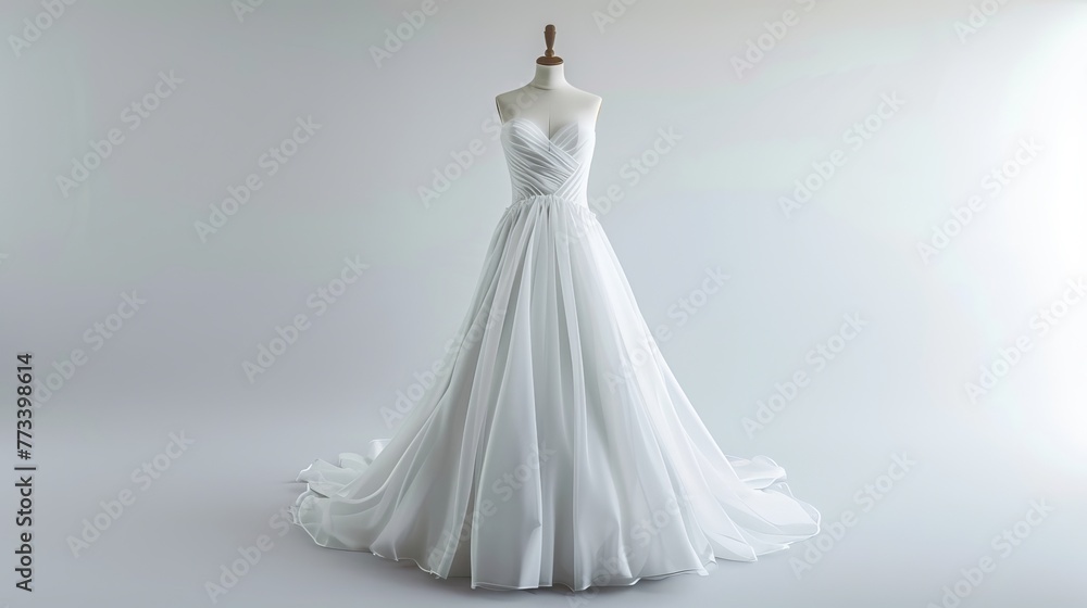 dress on a mannequin. dress on a mannequin.