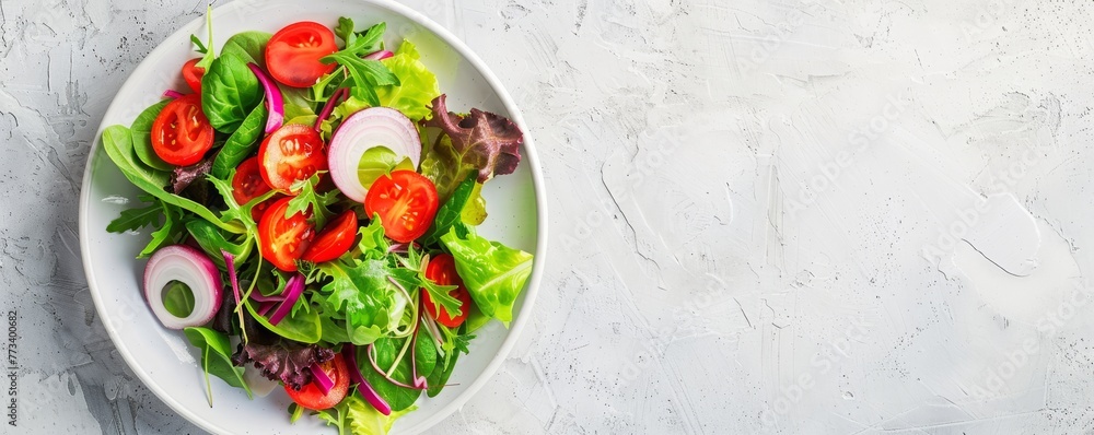 fresh chopped vegetables for salad background. fresh chopped vegetables for salad background.