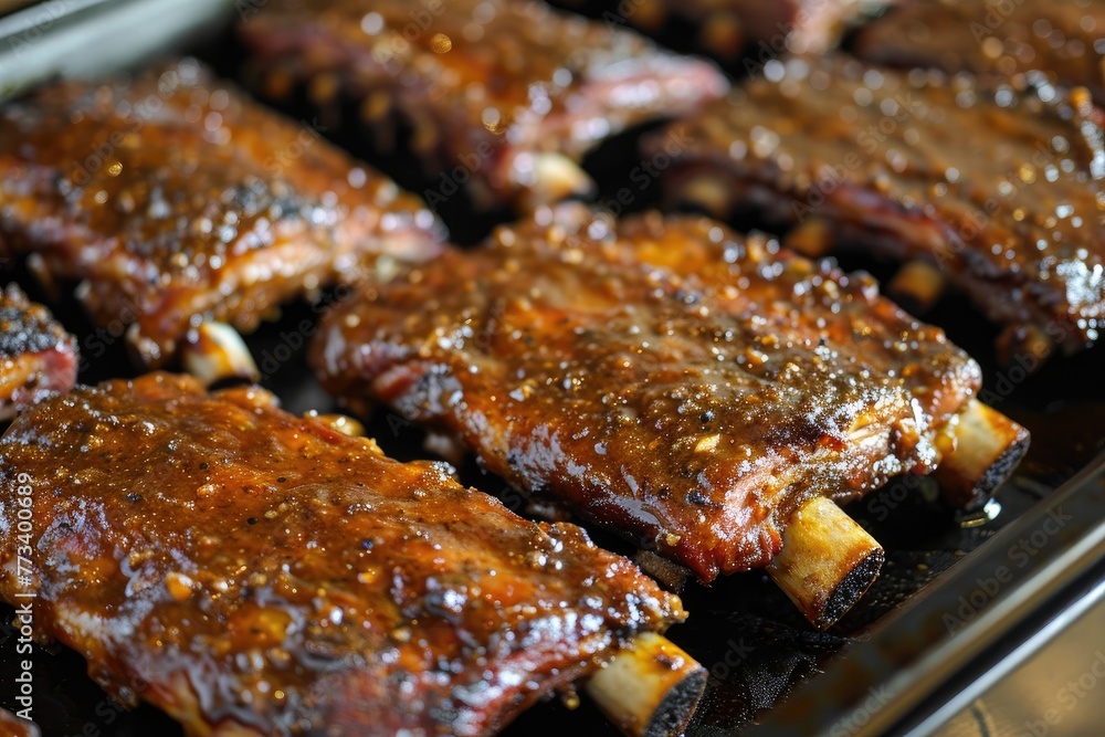 grilled pork ribs