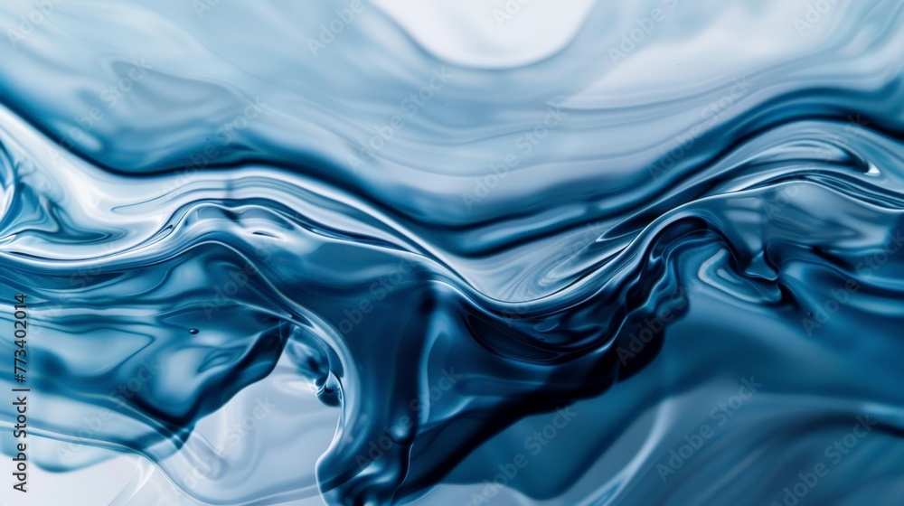 An abstract digital wave pattern in shades of blue An abstract digital wave pattern in shades of blue