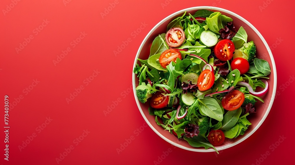 fresh chopped vegetables for salad background. fresh chopped vegetables for salad background.