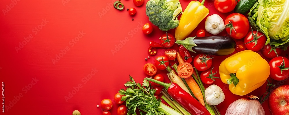 fresh chopped vegetables for salad background. fresh chopped vegetables for salad background.