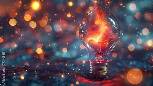 Lighting the Path of Innovation A Dynamic Ignites the Future of Industry description This captivating image represents the collaborative process
