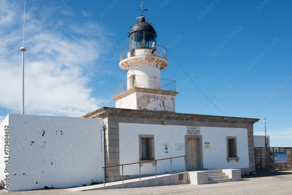 Lighthouse at Cap de Creus, Catalonia Lighthouse at Cap de Creus, Catalonia