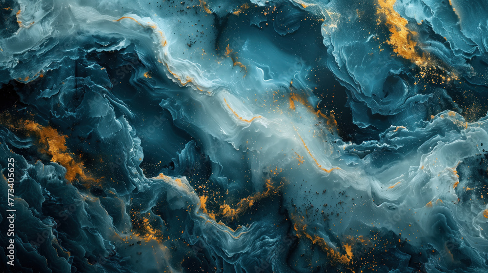 Abstract Blue Marble Background Abstract Blue Marble Background