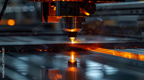 A high-performance laser cutter that delivers precise laser cutting and engraving on various materials, including metals and plastics