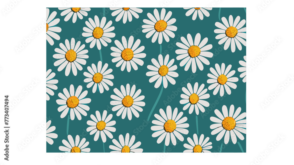 Seamless pattern with hand drawn flowers. Pastel light colors.
