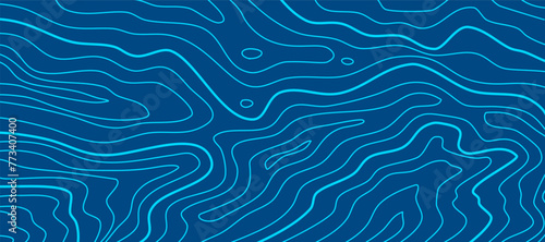 topographic contour background. contour lines. Topographic map background. abstract wavy background. abstract blue wave background