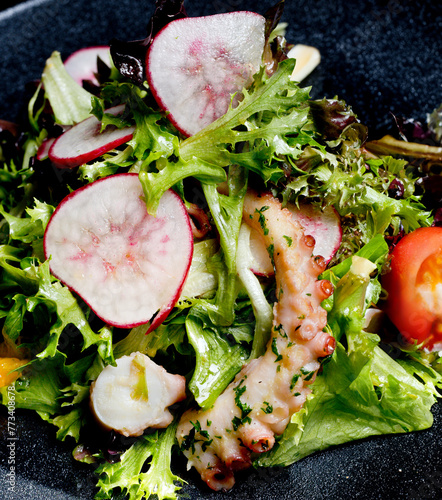 salad with octopus 