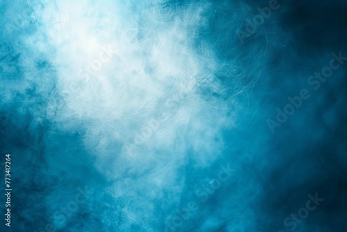 White and blue soft, grainy, grungy gradient background with bright light and glow, abstract texture