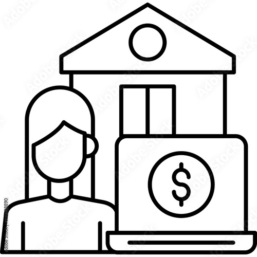 Work From Home Icon