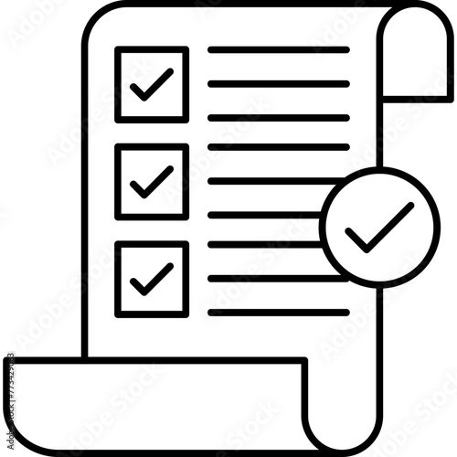 Terms and Conditions Icon photo