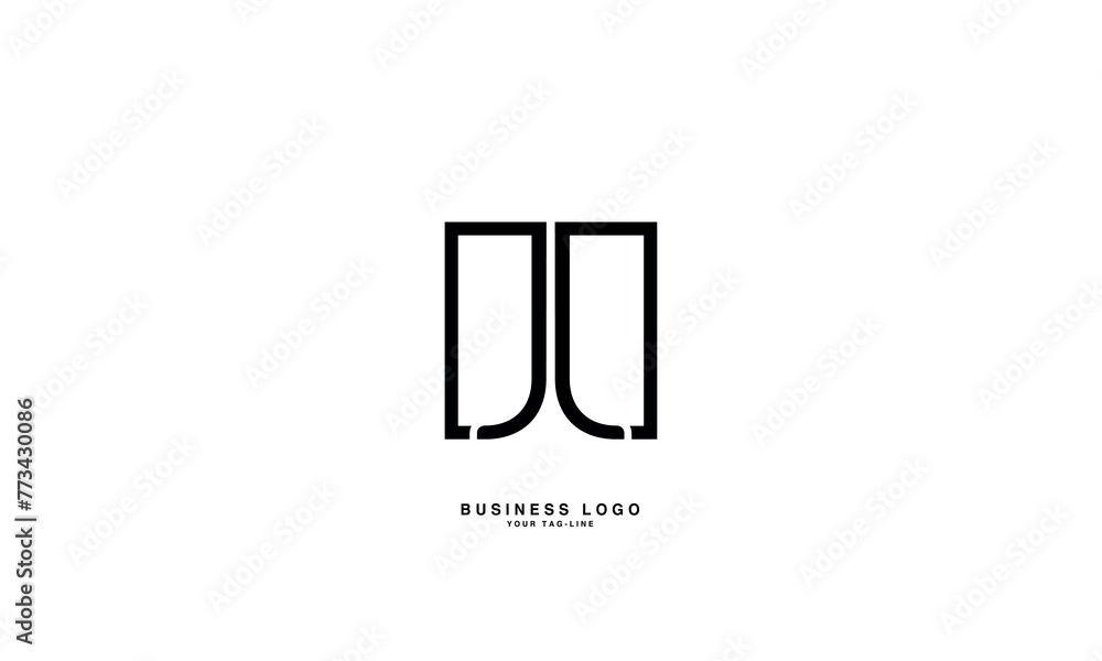 JL, LJ, J, L, Abstract Letters Logo Monogram JL, LJ, J, L, Abstract Letters Logo Monogram