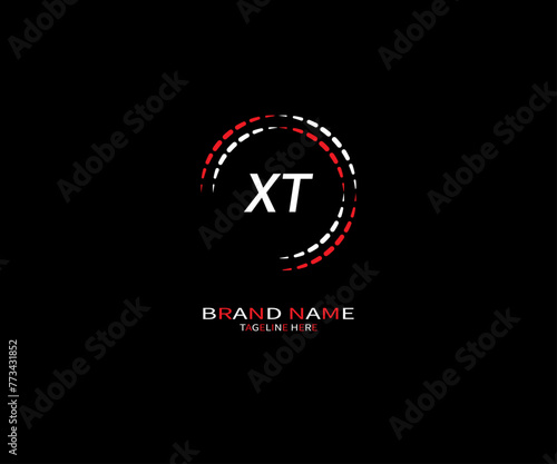 XT letter logo creative design. XT unique design. XT letter logo creative design with vector graphic