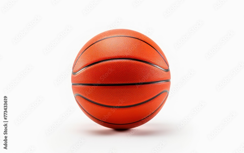 Basketbal isolated on white background