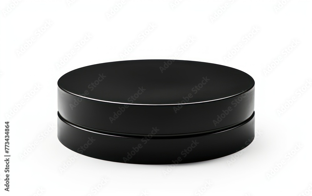 hockey puck isolated on white background hockey puck isolated on white background