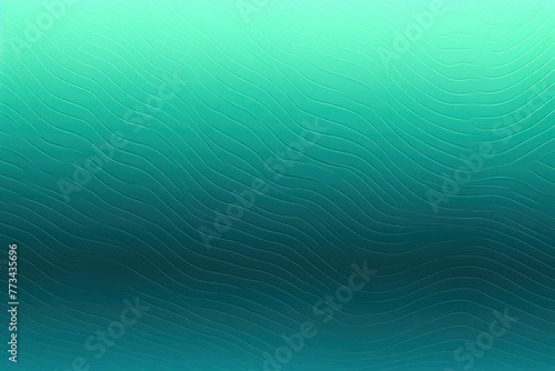 Teal gradient wave pattern background with noise texture and soft surface gritty halftone art