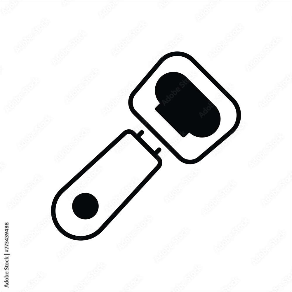 Bottle Opener icon editable stock vector icon Bottle Opener icon editable stock vector icon