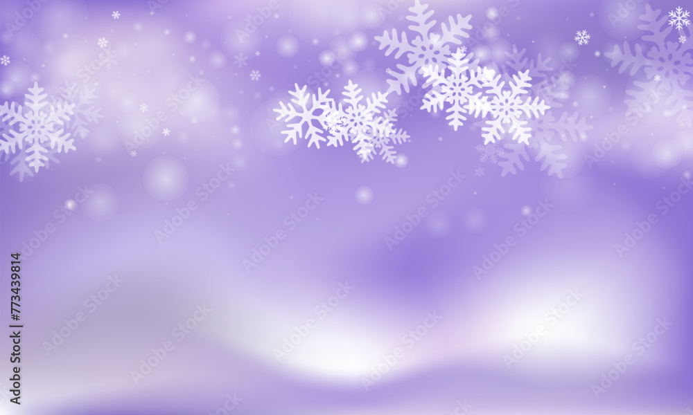 Cute falling snow flakes design. Winter dust frozen shapes. Snowfall sky white purple illustration. Soft snowflakes december texture. Snow nature landscape. Cute falling snow flakes design. Winter dust frozen shapes. Snowfall sky white purple illustration. Soft snowflakes december texture. Snow nature landscape.