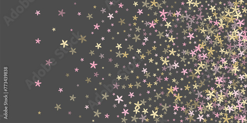 Cuckoo stylized flowers vector illustration. Cute meadow blossom shapes isola...