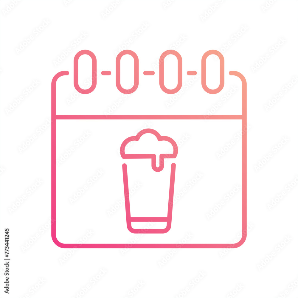 Oktoberfest icon editable stock vector icon Oktoberfest icon editable stock vector icon