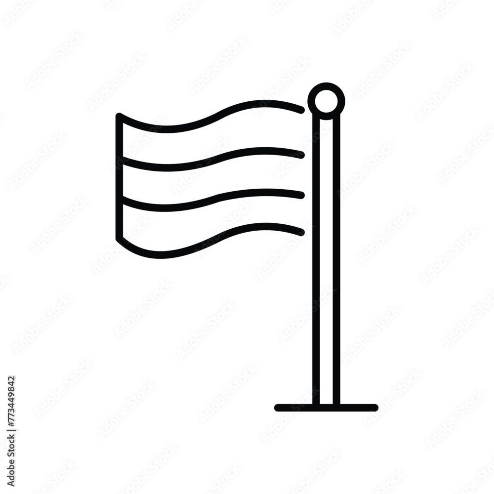 Obraz premium Germany icon editable stock vector icon