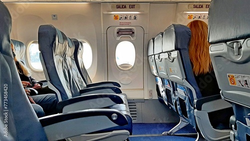 spacious seats emergency exit airplane passengers comfort price security