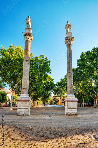 Alameda de Hercules in Seville, Andalusia