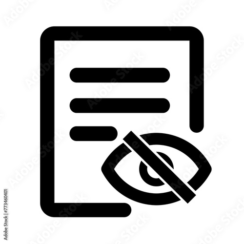 Safe and reliable document handling black outline icon pack