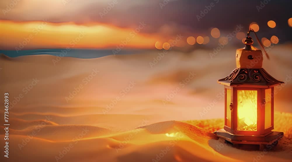 Cultural Radiance: An Evening Lantern Amidst Vibrant Landscapes Celebrating Islamic Traditions Cultural Radiance: An Evening Lantern Amidst Vibrant Landscapes Celebrating Islamic Traditions