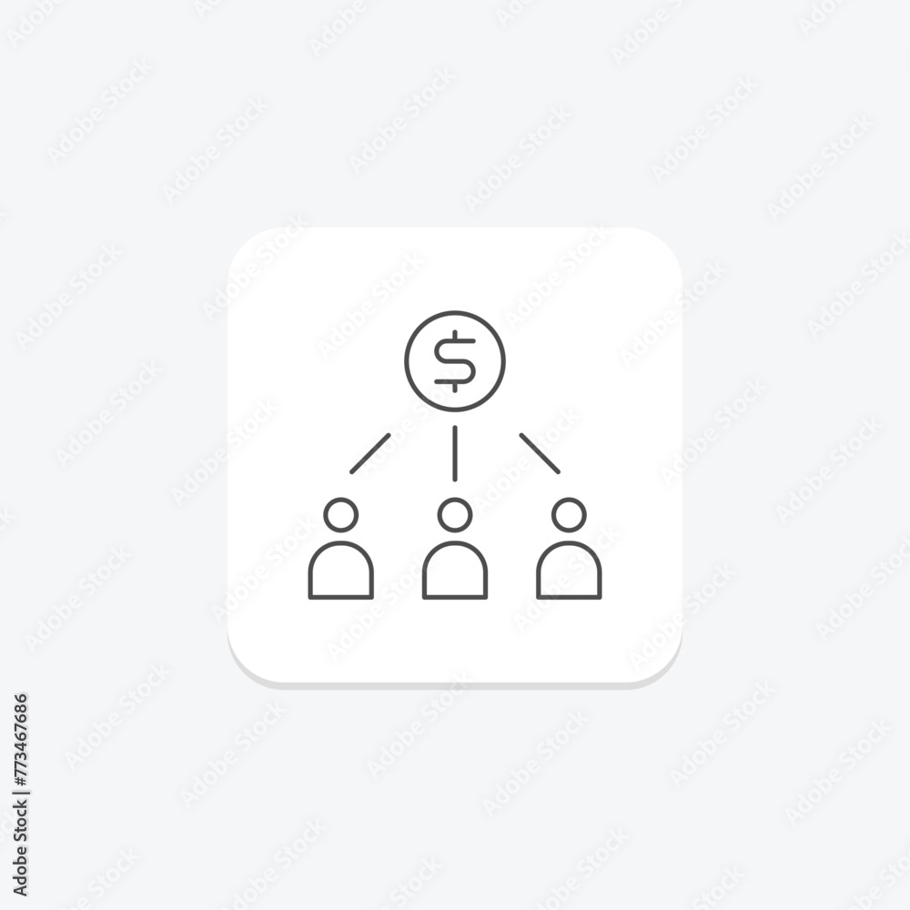 Shareholders icon, shareholders, investor, ownership, equity, editable vector, pixel perfect, illustrator ai file Shareholders icon, shareholders, investor, ownership, equity, editable vector, pixel perfect, illustrator ai file