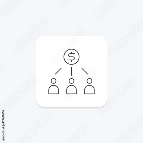 Shareholders icon, shareholders, investor, ownership, equity, editable vector, pixel perfect, illustrator ai file