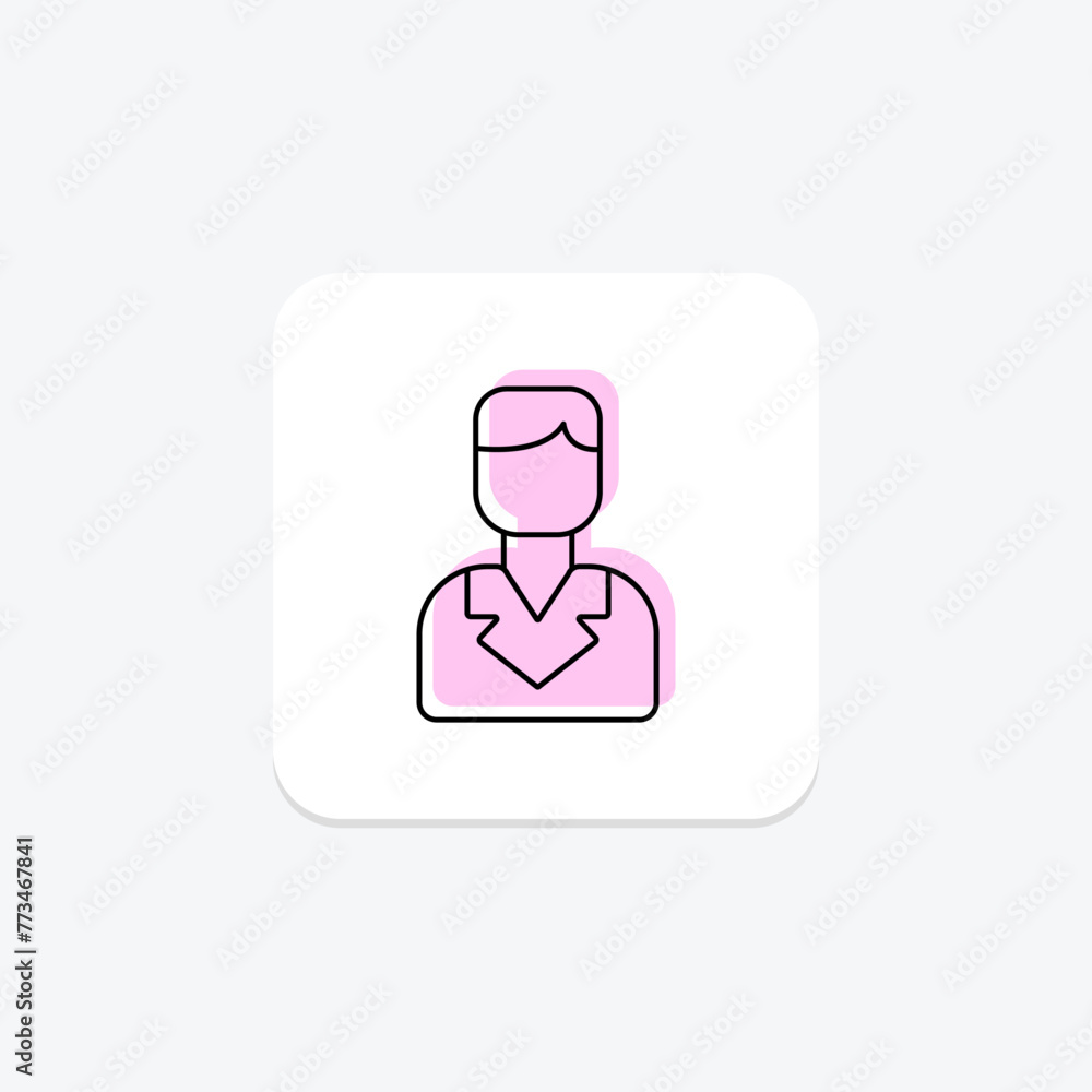 Corporate Executive icon, executive, business, leader, professional, editable vector, pixel perfect, illustrator ai file Corporate Executive icon, executive, business, leader, professional, editable vector, pixel perfect, illustrator ai file