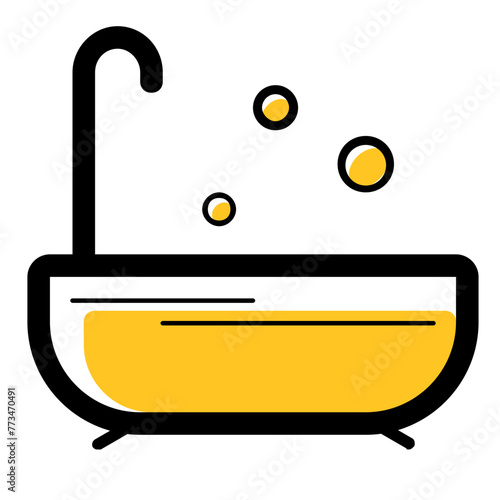 Home furnishing products multi colored icon pack