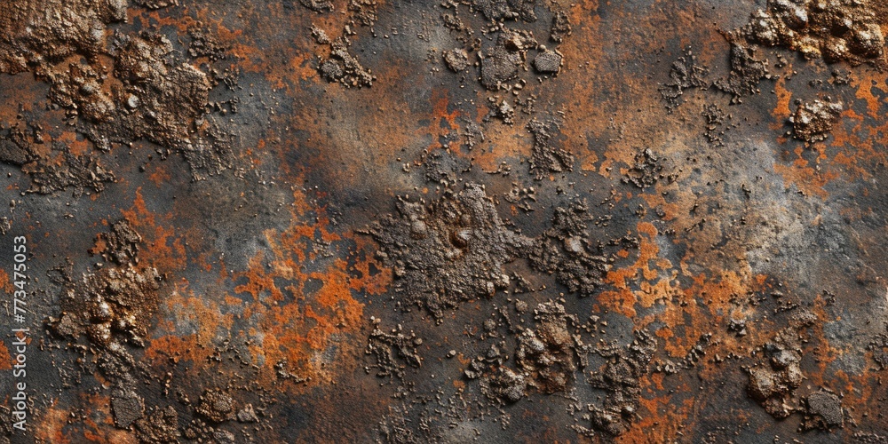 Detailed close-up of a rusted metal surface, suitable for industrial or grunge themes Detailed close-up of a rusted metal surface, suitable for industrial or grunge themes