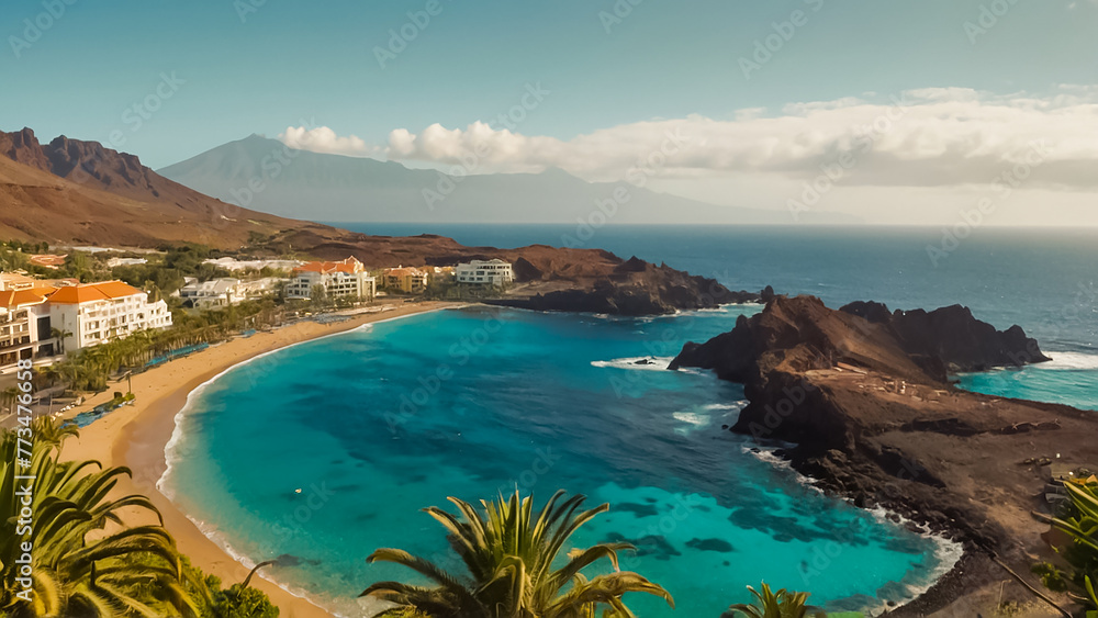 Beautiful Tenerife Canary Islands popular