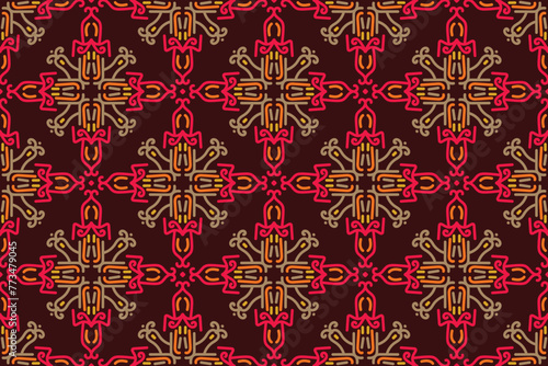 Seamless tribal texture or pattern