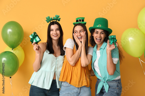 Beautiful young women with ...