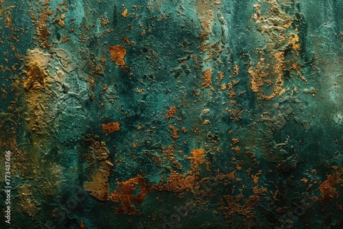 Detailed view of weathered rusted metal surface, suitable for industrial backgrounds