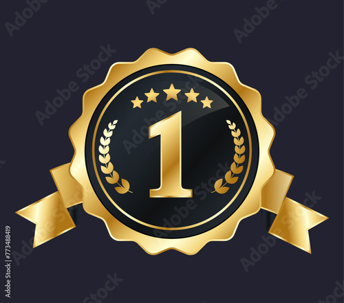 [vector] Customer Satisfaction No. 1 Badge