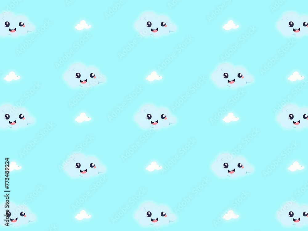 seamless pattern with clouds seamless pattern with clouds
