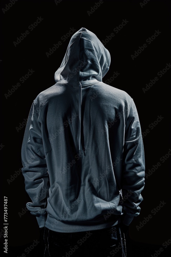 A mysterious man standing in the shadows. Suitable for thriller or suspense themes A mysterious man standing in the shadows. Suitable for thriller or suspense themes
