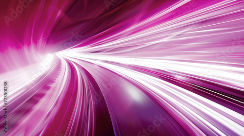 Abstract pink speed light trails background