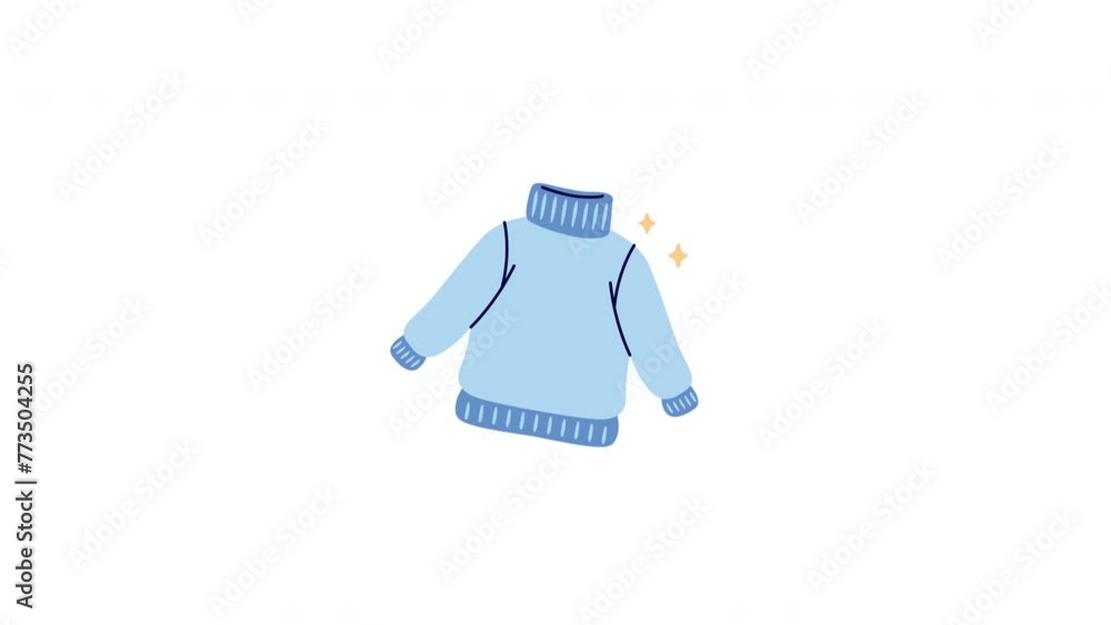 sweater animation with looping , 4k resolution, and Alpha Channel sweater animation with looping , 4k resolution, and Alpha Channel