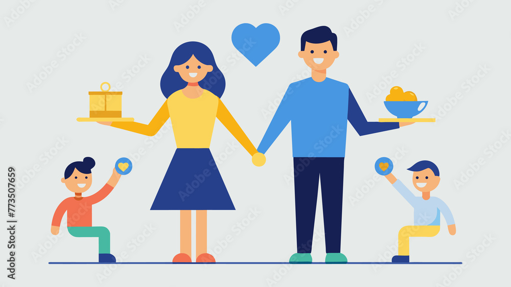 A couple navigating the dynamic of blending their individual personalities and habits with the expectations and traditions of their partners