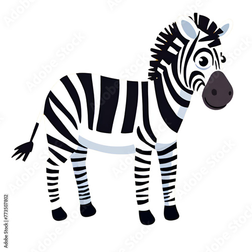 zebra cartoon illustration