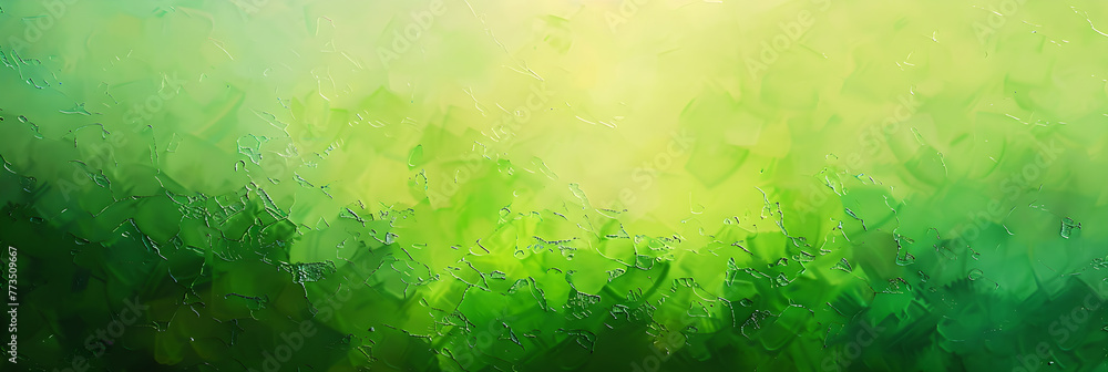 Serene Abstract Representation of A Palette of Green Shades - A Visual Blend of Lime, Jade, Mint, Forest and Emerald
