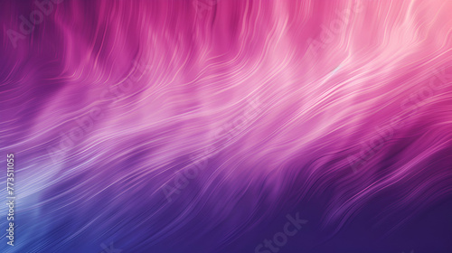 Magenta and Violet Wavy Thin Feathery Lines Background